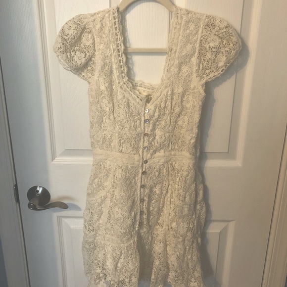 LoveShackFancy Acantha White Dress size 2 Revolve - Picture 8 of 10